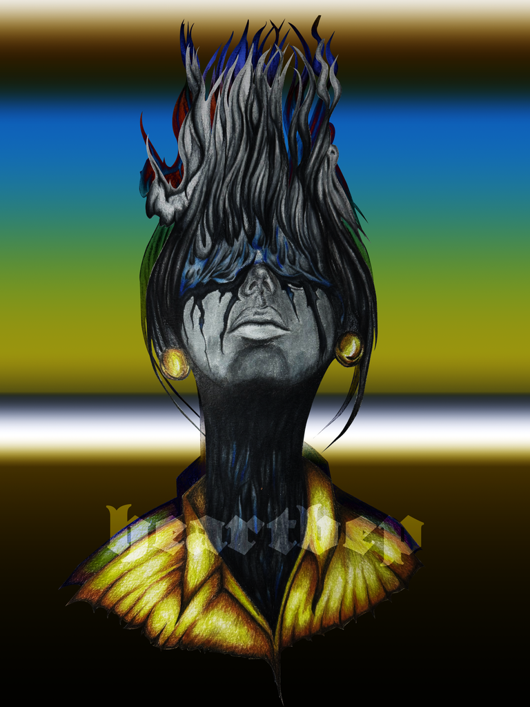 Brain Explosion | holographic sticker