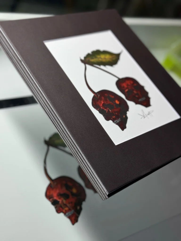 Cherry Skull | art print